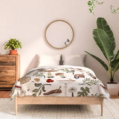 Deny Designs Marta Barragan Camarasa Mushroom Seasonal Comforter Set 2 Deny Designs Marta Barragan Camarasa Mushroom Seasonal Comforter Set - Image 2