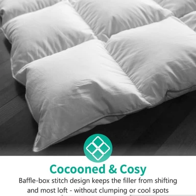 APSMILE Luxurious Feathers Down Duvet Insert Comforter 2 APSMILE Luxurious Feathers Down Duvet Insert Comforter - Image 2