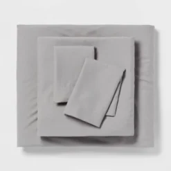 Stripe Microfiber Reversible Comforter & Sheet Set Gray - Room Essentials™ -Bedding Discount Store GUEST 2ee2ccc5 7a6d 4fb8 bbe2 72b632973d4c