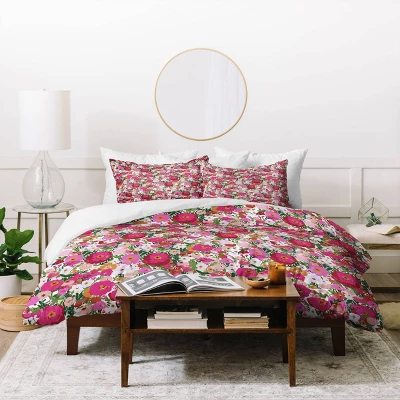 Alison Janssen Never Too Many Flowers Duvet Set - Deny Designs 3 Alison Janssen Never Too Many Flowers Duvet Set - Deny Designs - Image 3
