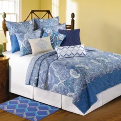 C&F Home 26" X 26" Daphne Blue Damask Euro Sham 6 C&F Home 26" X 26" Daphne Blue Damask Euro Sham -Bedding Discount Store GUEST 30ec8541 b389 436d 8383 2c7886ed2176