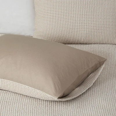 Elena Rayon From Bamboo Blend Waffle Weave Duvet Cover Set 5 Elena Rayon From Bamboo Blend Waffle Weave Duvet Cover Set - Image 5