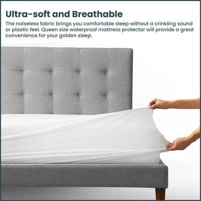 Continental Sleep Ultra Soft-Premium Zippered Mattress Protector, 2 Continental Sleep Ultra Soft-Premium Zippered Mattress Protector, - Image 2