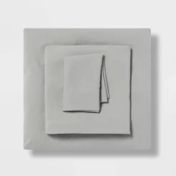 Twin/Twin XL Garment Washed Microfiber Solid Sheet Set - Room Essentials™ -Bedding Discount Store GUEST 3566a3de d45c 462a b559 85e6627b725f