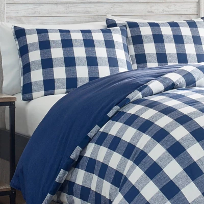 Lakehouse Plaid Duvet Cover - Eddie Bauer 2 Lakehouse Plaid Duvet Cover - Eddie Bauer - Image 2
