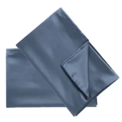 4 Pcs Queen 20"x30" Silk Satin Luxury Cooling Pillowcase Slate Gray - PiccoCasa -Bedding Discount Store GUEST 35e1dc3e e2f4 4971 9f5b 054091c9845a