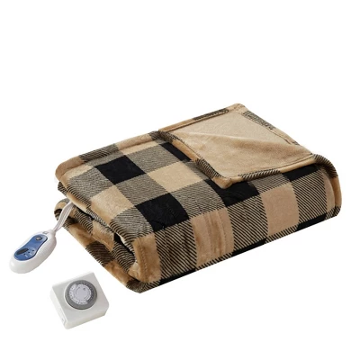 60" X 70" Oversized Electric Plush Throw Blanket 8 60" X 70" Oversized Electric Plush Throw Blanket - Image 8