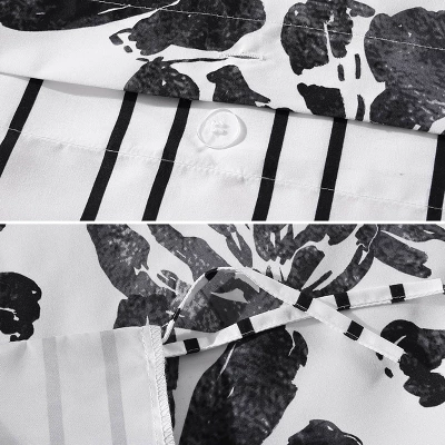 City Scene Soho Floral Duvet Set Black 11 City Scene Soho Floral Duvet Set Black - Image 11