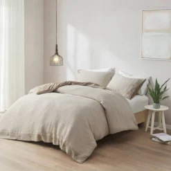 Elena Rayon From Bamboo Blend Waffle Weave Comforter Cover Set