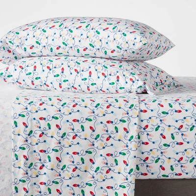 Holiday Flannel Sheet Set - Wondershop™ 1 Holiday Flannel Sheet Set - Wondershop™