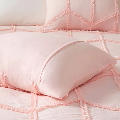 Elena Ruffle Duvet Cover & Sham Set 4 Elena Ruffle Duvet Cover & Sham Set - Image 4