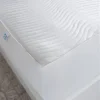 Luxury Knit Mattress Protector White - Sealy