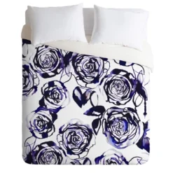 Holly Sharpe Inky Roses Duvet Cover Set Purple - Deny Designs 9 Holly Sharpe Inky Roses Duvet Cover Set Purple - Deny Designs -Bedding Discount Store GUEST 3e8f782c aac8 4c6c 8a85 16619ce06523
