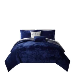 Geo Comforter Set Navy Blue - Lanwood Home -Bedding Discount Store GUEST 3fe3ac88 ebe9 46ee 835c 539700b0fcae