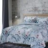 Iris Digital Printed Oversized Velvet Duvet Cover Set - Tribeca Living