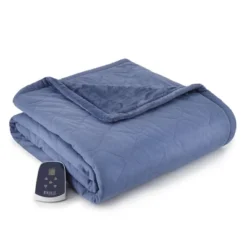 Micro Flannel Reversible Electric Throw Blanket 62" X 84" By Shavel Home Products -Bedding Discount Store GUEST 40913ecc ad1c 4d18 930d 79460e91ab8d
