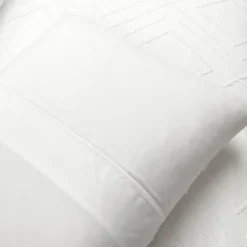 3pc Diamond Clip Jacquard Duvet Cover Set White - Lush Décor 12 3pc Diamond Clip Jacquard Duvet Cover Set White - Lush Décor -Bedding Discount Store GUEST 40b2090e 2618 49c7 9223 8d389a62496c
