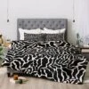 Beshka Kueser Abundance Comforter Set Black/White - Deny Designs