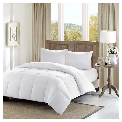 Westport 300 Thread Count Cotton Percale Luxury Down Alternative Duvet Comforter 3 Westport 300 Thread Count Cotton Percale Luxury Down Alternative Duvet Comforter - Image 3