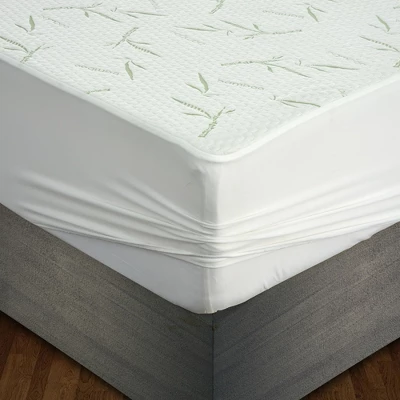 Waterproof Mattress Protector Rayon From Bamboo And Polyester By Lux Decor Collection 1 Waterproof Mattress Protector Rayon From Bamboo And Polyester By Lux Decor Collection