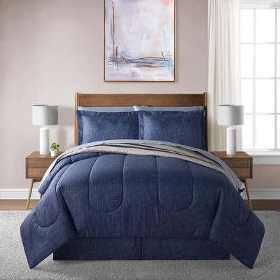 Xavier Stripe Bed In A Bag Comforter Set - Lanwood Home 2 Xavier Stripe Bed In A Bag Comforter Set - Lanwood Home - Image 2