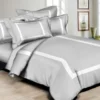 Circles Home 300TC Hotel Style Gray Duvet Set