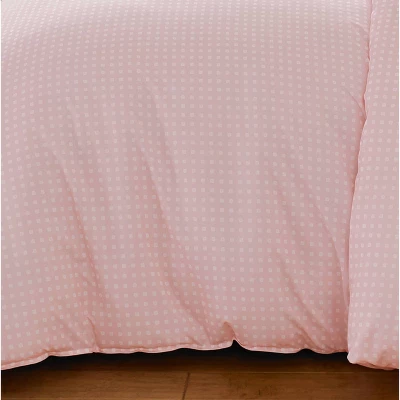 Full/Queen Penelope Duvet Cover Set Pink - City Scene 2 Full/Queen Penelope Duvet Cover Set Pink - City Scene - Image 2