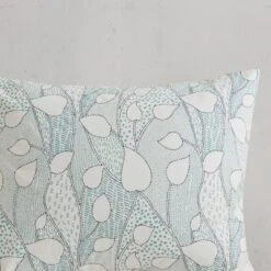 Anya Vine Printed Cotton Duvet Cover Set Aqua Blue - Urban Habitat -Bedding Discount Store GUEST 434c5ad8 6b6d 43c4 bf21 5b9d7fa9da6f