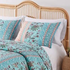 Bedding Discount Store 24 Greenland Home Fashions Audrey GL-2011AKS Quilted Pillow Shams