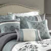 7pc Alex Comforter Set Blue & Gray - Riverbrook Home