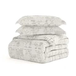 Paisley & Medallion Stripe Reversible Patterned Soft Comforter Sets, Machine Washable - Becky Cameron