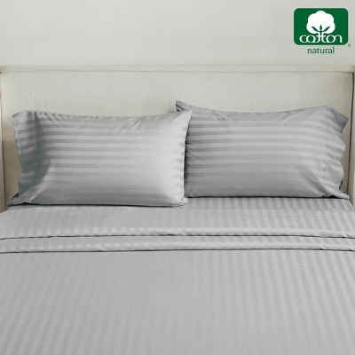 Luxury 500 Thread Count Pillowcase Set - 100% Cotton Sateen, Cool & Breathable By California Design Den 1 Luxury 500 Thread Count Pillowcase Set - 100% Cotton Sateen, Cool & Breathable By California Design Den