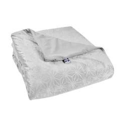 48"x72" Clean Comfort 20lbs Weighted Blanket With Removable Cover Gray - Sealy -Bedding Discount Store GUEST 4748f563 036b 4ab3 8bfa 460cfa3a35be 1