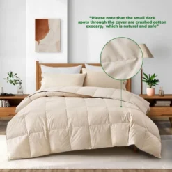 Peace Nest All Season 100% Organic Cotton Down Duvet Insert Medium Warmth Comforter -Bedding Discount Store GUEST 47945382 b8a0 43ce 9f98 c76a7a38dcb3