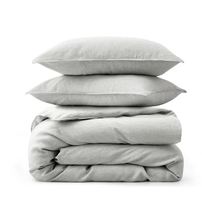 Peace Nest 100% Natural Linen Duvet Cover Set 6 Peace Nest 100% Natural Linen Duvet Cover Set - Image 6