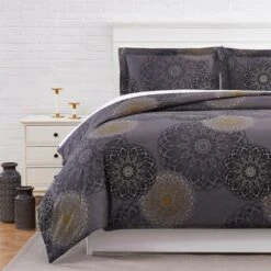 Southshore Fine Living Midnight Floral Paisley Oversized Ultra-soft Duvet Cover Set With Shams 7 Southshore Fine Living Midnight Floral Paisley Oversized Ultra-soft Duvet Cover Set With Shams -Bedding Discount Store GUEST 4923d68e f593 434d b37e e32e0337d555
