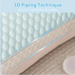 Aghana Digitals Dual-Side Ice-Silk Tofu Pillow: 3D Massage Cooling/Warm Ergonomic Neck Support -Bedding Discount Store GUEST 49dde672 33bc 48ae 8410 9e6d076b2f18