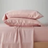400 Thread Count Washed Lyocell Solid Sheet Set - Casaluna™