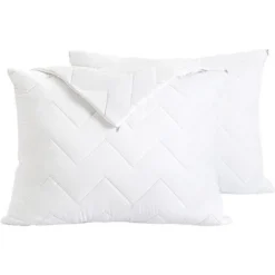 Waterguard Quilted Waterprof Cotton Top Pillow Protector Set Of 2 White -Bedding Discount Store GUEST 4a4e3ee2 6b9c 4abe aa99 c8f0cd0ab32b