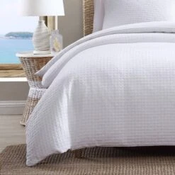Basketweave 100% Cotton Comforter Set White - Tommy Bahama 15 Basketweave 100% Cotton Comforter Set White - Tommy Bahama -Bedding Discount Store GUEST 4ab912c6 a1e7 4b51 96c9 37f502747bdf