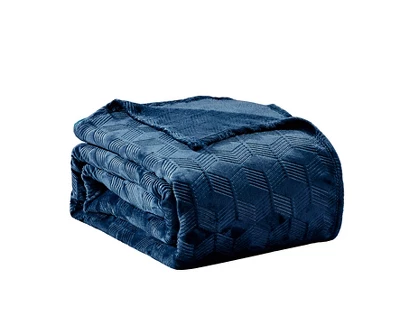 Super Comfy & Plush Chevron Arrow Embossed Jacquard Microplush Blanket 1 Super Comfy & Plush Chevron Arrow Embossed Jacquard Microplush Blanket