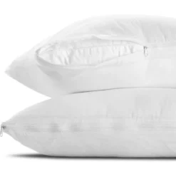 The Grand Zippered Poly/Cotton Pillow Protector Set Of 4 White 12 The Grand Zippered Poly/Cotton Pillow Protector Set Of 4 White -Bedding Discount Store GUEST 4e750d1b 929f 4afb 957c d8fb2b17f309 2