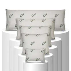 Comfez Adjusted Travel Shredded Memory Foam Pillow With Zipper And Removable Cover - White (2 Pack) -Bedding Discount Store GUEST 5093032e 01af 4bba 9a5b 24cbf01c785e