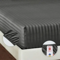 Luxury 500 Thread Count Bed Sheets Set - 100% Cotton Sateen Sheets Set, Soft, Cool & Breathable, Deep Pocket By California Design Den 8 Luxury 500 Thread Count Bed Sheets Set - 100% Cotton Sateen Sheets Set, Soft, Cool & Breathable, Deep Pocket By California Design Den -Bedding Discount Store GUEST 51d0f9eb 16da 4497 8507 2557adbe1c3a