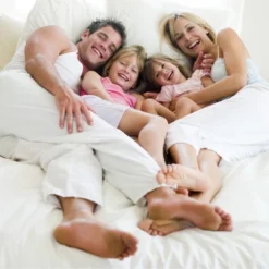 Mattress Cover-Made From Hypo-Allergenic Bamboo Fiber Rayon-Skirted Bed Protector, Breathable Pad With Fitted No Slip Corners By Lavish Home (XL Twin) -Bedding Discount Store GUEST 51f57cfa e169 42ff 86dd afb7c80027d0