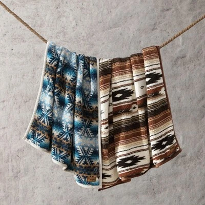 Wrangler Coyote Sands Orange Throw Blanket 7 Wrangler Coyote Sands Orange Throw Blanket - Image 7