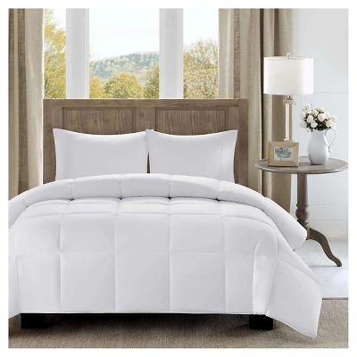 Westport 300 Thread Count Cotton Percale Luxury Down Alternative Duvet Comforter 2 Westport 300 Thread Count Cotton Percale Luxury Down Alternative Duvet Comforter - Image 2