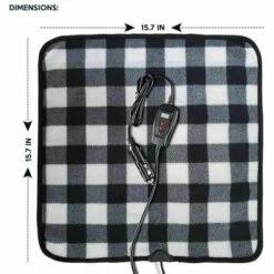 Zone Tech Car Mini Heated Travel Blanket Pad -Bedding Discount Store GUEST 542fea42 18a8 477c b574 1e419f153f94