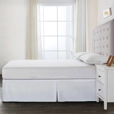 Adjustable Bed Wrap-Around 15" Tailored Bed Skirt - Bed Maker's 3 Adjustable Bed Wrap-Around 15" Tailored Bed Skirt - Bed Maker's - Image 3