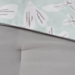 Floral Print Microfiber Reversible Comforter & Sheet Set Mint Green - Room Essentials™ -Bedding Discount Store GUEST 559ff4c3 7a1c 40cb 9124 5697cf0845dd